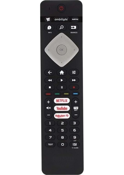 Tv Kumanda Philips RM-L1660 H0357C Netflix Rakuten Tv Tuşlu
