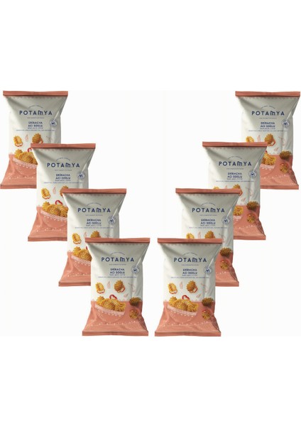 Zeytinyağlı Sriracha Baklagil Cipsi X5