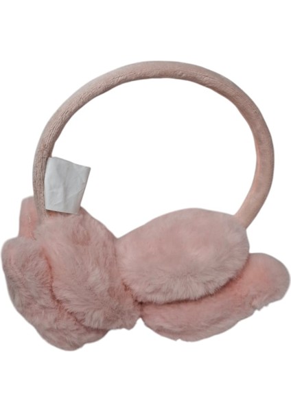 Spteks Kepp Model Kız Çocuk Pembe Renk Kedi Figürlü Sıcak Tutan Kışlık Peluş Kulaklık fırsatları