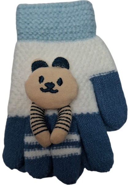 Spteks Kitti 3-6 Yaş Erkek Krem Renk Anaokulu Maskot Figürlü Kışlık Örme Eldiven fiyatları