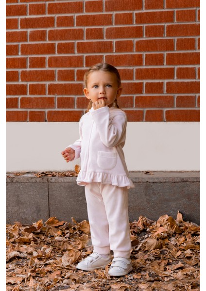 Kadife Kız Bebek Ikili Takım