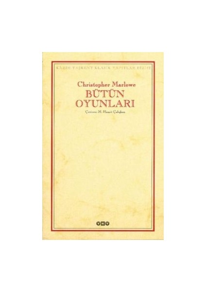 Bütün Oyunları - Marlowe
