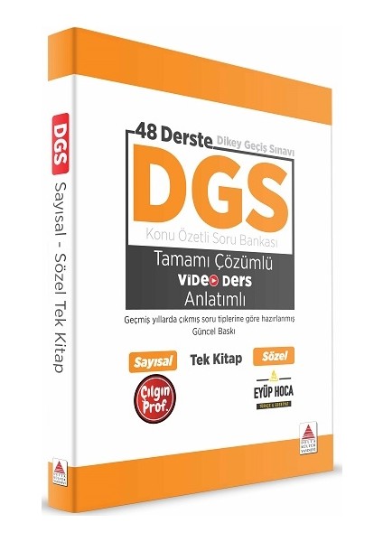 Dgs Kitap Konu Özetli Soru Bankası Video Anlatımlı Tek Kitap
