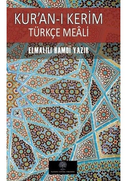 Kuran-I Kerim Türkçe Meali