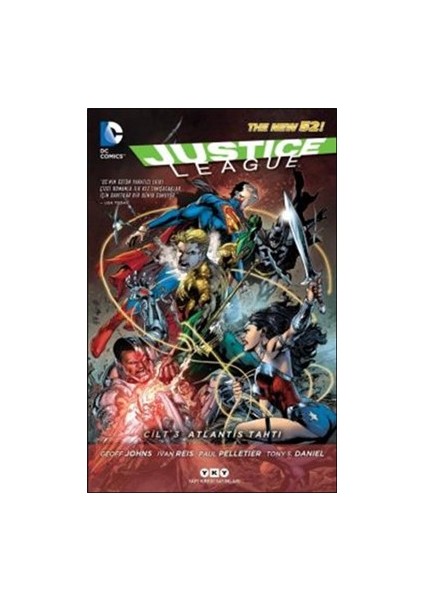 Justice League Cilt 3 - Atlantis Tahtı