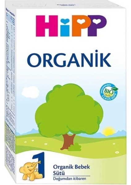 Bfs Hipp 1 Organik Bebek Sütü 600 gr