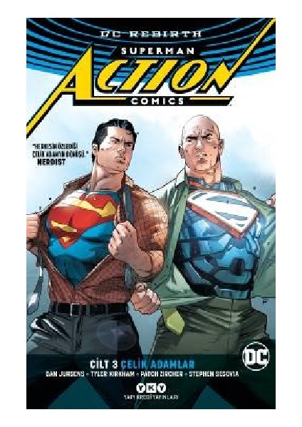 Superman Action Comics Cilt 3: Çelik Adamlar (Rebırth)