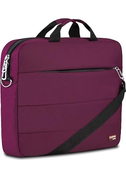 Romeo Serisi TL2005 15.6 Inch Uyumlu Su Geçirmez Kumaş, Notebook, Laptop, El Çantası- Bordo indirimleri
