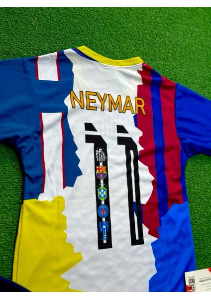 Neymar 10 Tüm Klüpler Mix Şortlu Çocuk Forması