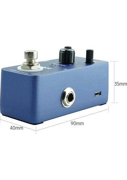 M-Vave Dıg Pıtch True Bypass'lı Gitar Efekt Pedalı 9 Pitch Shift Teri Çinko Alaşım Shell Mini Tek Tip fiyatları