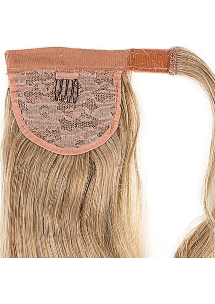 Bağlamalı Dalgalı At Kuyruğu / Karamel Platin Röfleli indirimleri