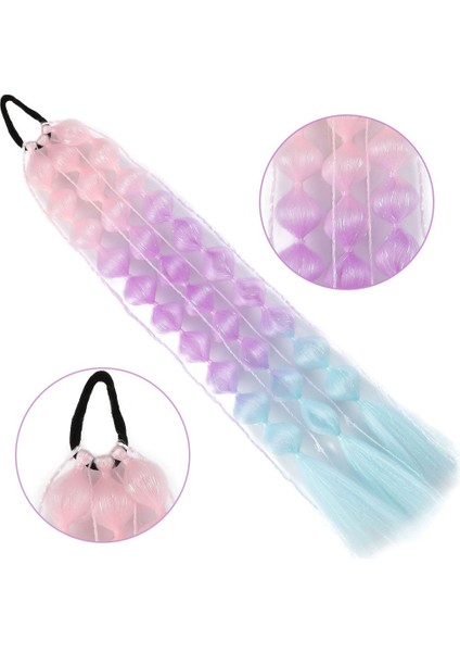 Bn Örgülü Simli Lastikli At Kuyruğu / ACM25 fiyatları