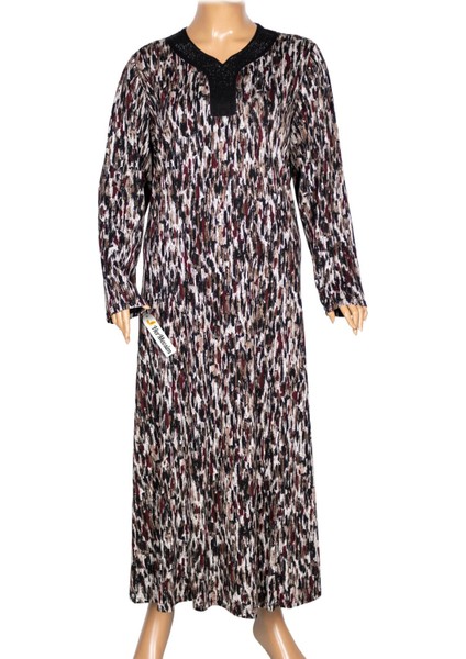 Hesna Kadın Minel Battal Beden Kuplu Boydan Siyah Elbise Desen 30 fiyatları