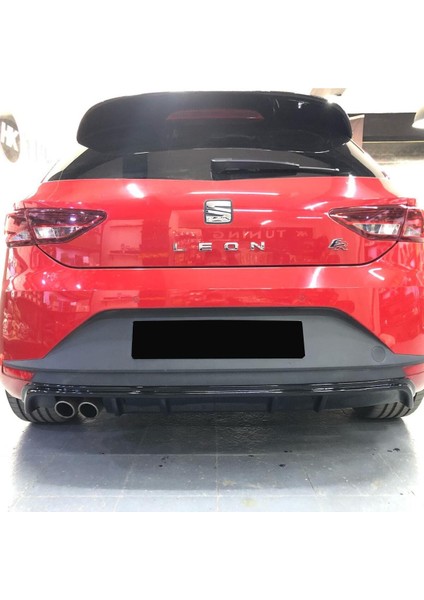 Seat Leon Mk3 Fr-Style 2013-2016 Uyumlu Difüzör (Plastik) Parlak Siyah fiyatları
