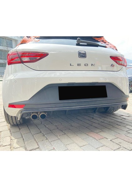 Seat Leon Mk3 Fr-Style 2013-2016 Uyumlu Difüzör (Plastik) Parlak Siyah fırsatları