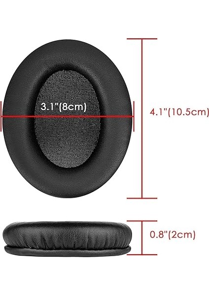 Hyper x Cloud 3/2 / 1 ve Cloud Alpha Için Suni Deri Kulaklık Pedi Yüksek Kaliteli Materyal Kulaklık Süngeri modelleri