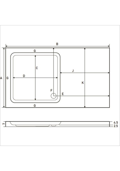 Tree Özel Kesım Dikdörtgen Duş Teknesi, Flat fırsatları