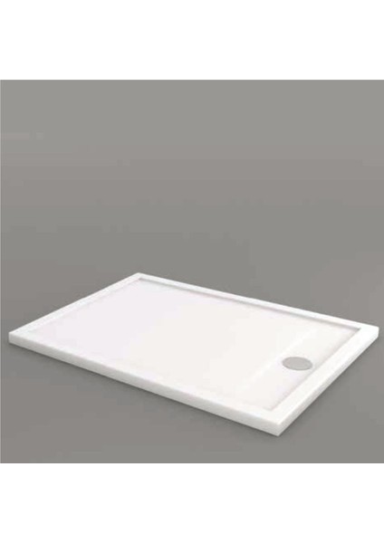 Slim Dikdörtgen Duş Teknesi, Flat