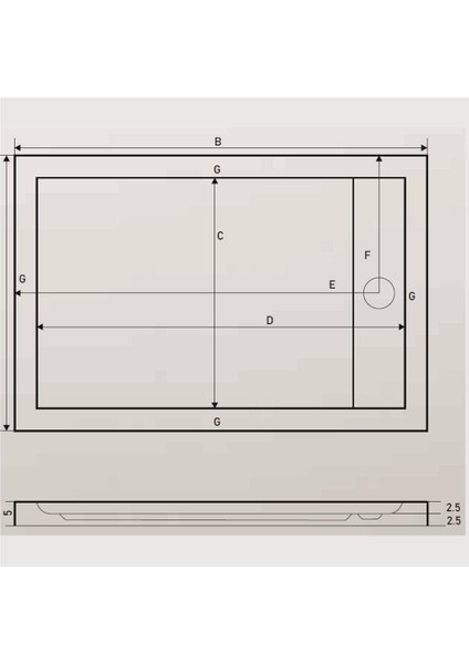 Slim Dikdörtgen Duş Teknesi, Flat indirimleri