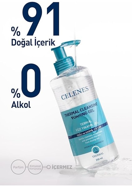 Thermal Yüz Yıkama Jeli Yağlı ve Karma Ciltler (250 Ml) fırsatları