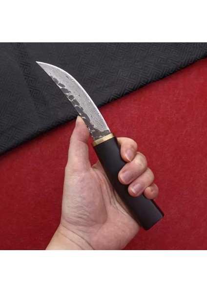 Damascus Tanto Av ve Kamp Bıçağı Nadir indirimleri