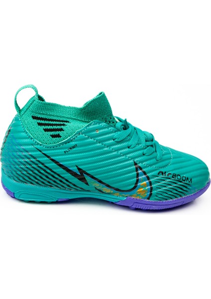 Twingo 585 Turkuaz Çoraplı Çocuk Halı Saha Ayakkabısı (28-32) fiyatları