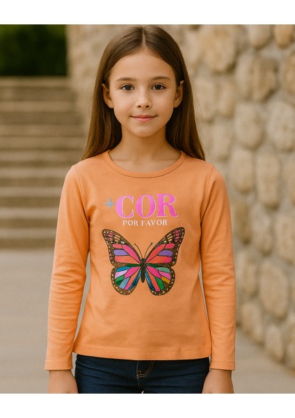 Kız Çocuk Mevsimlik Sweat Pamuklu