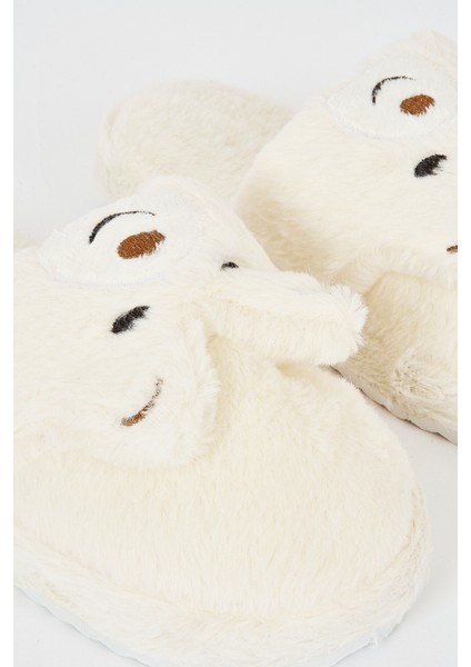 Ekru Pandalı Ev Terliği indirimleri