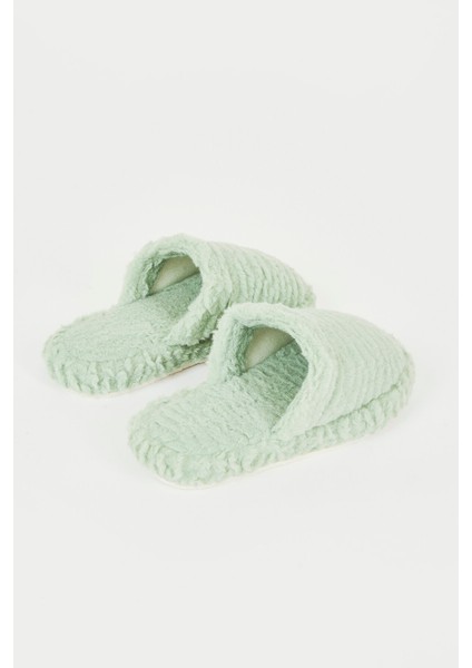 Yeşil Havlulu Atom Ev Terliği modelleri