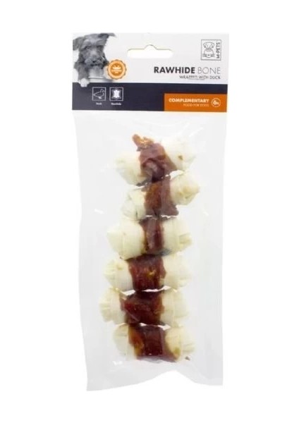 M-Pets Wrapped Ördekli Çiğneme Kemiği Köpek Ödülü 84 gr