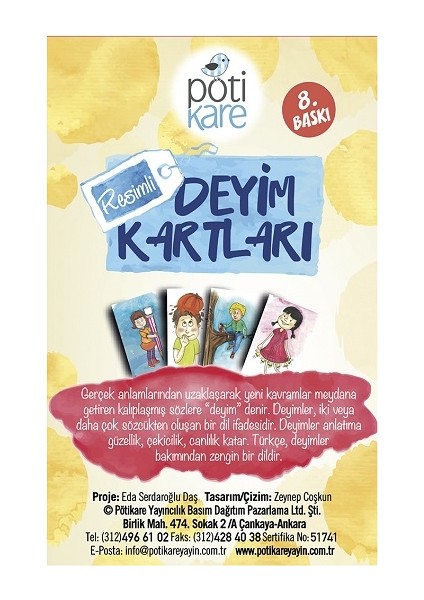 Resimli Deyim Kartları (Kutulu)