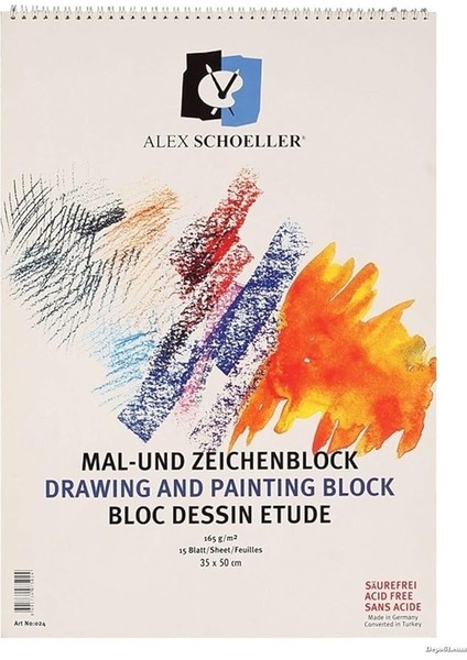 Schoeller A.SPR.RSM.165.35 Resim Defteri 165 Gr. 35X50 ALX-024