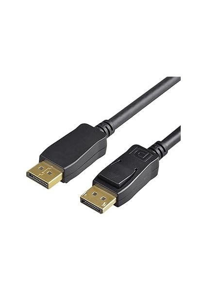 Dp 1.4 Displayport Kablo 32.40 Gbps Bandwith Hbr3 8k 30Hz, 4K 120Hz, 4K 60Hz, 2k 240Hz, 2k 165Hz, 1080P 240Hz Destekli Hdr, Freesync, G-Sync (2 Metre) modelleri