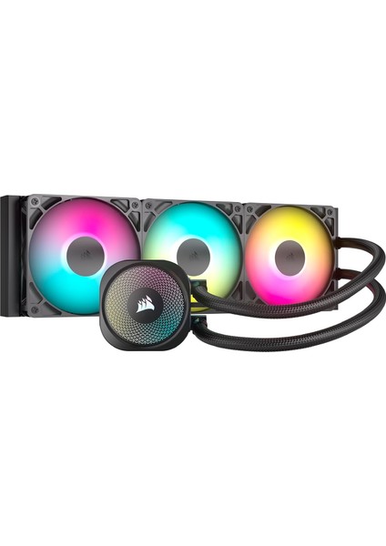 Corsaır Nautılus 360 Rs Argb 360MM Siyah Işlemci Sıvı SOĞUTUCU-CW-9060093-WW