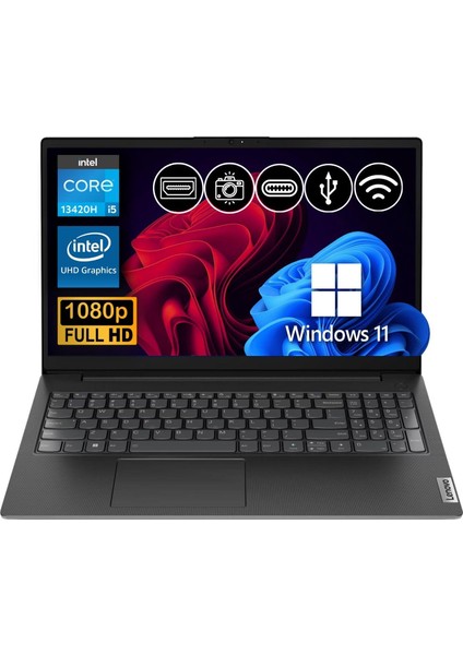 V15 G4 Iru I5-13420H 16GB 512GB SSD W11PRO 15.6" Notebook 83A100NSTX ATL51