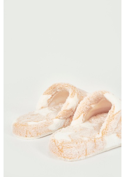 Bej Yıldızlı Atom Ev Terliği modelleri