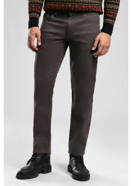 Jagger Normal Bel Dar Kesim Düz Paça Haki Erkek Pantolon fiyatları