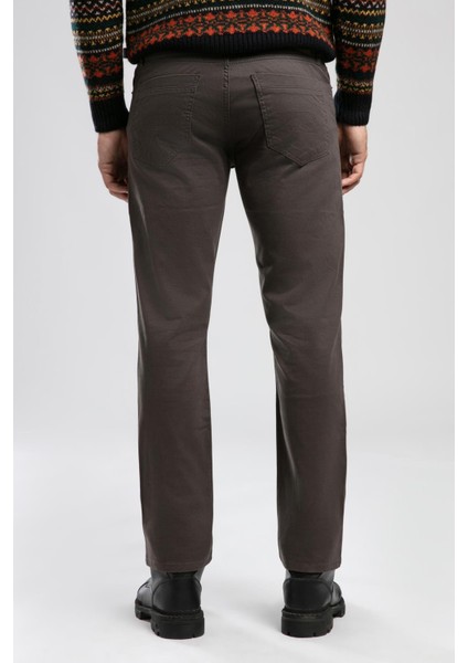 Jagger Normal Bel Dar Kesim Düz Paça Haki Erkek Pantolon modelleri