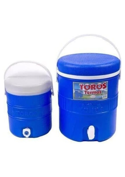Musluklu Termos 14 L + Kamp Piknik Termosu 6 L Termos