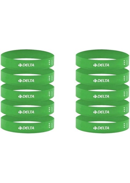 10 Adet Hafif Sert Aerobik Band