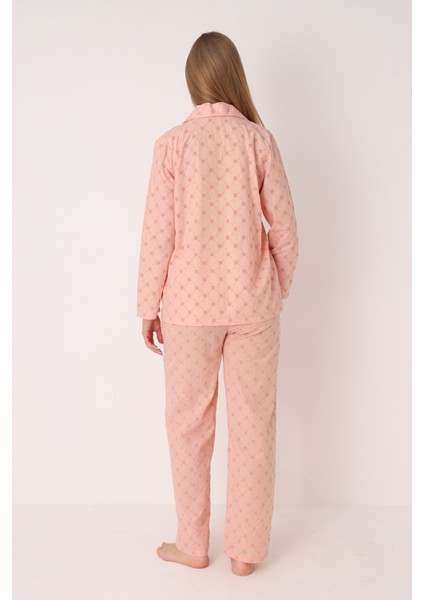 Somon Dahlia Önden Düğmeli Pijama Takım fiyatları