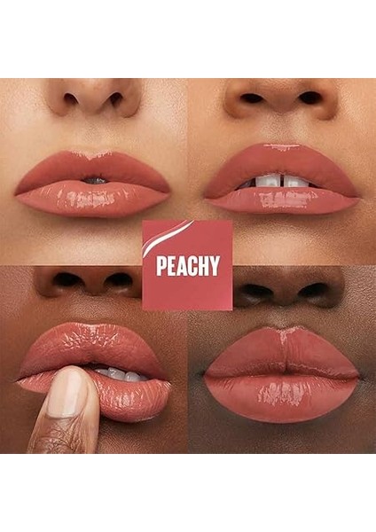 New York Super Stay Vinyl Ink Uzun Süre Kalıcı Likit Parlak Ruj 15 Peachy fırsatları