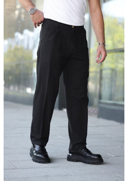 Yeni Sezon Baggy Keten Pantolon modelleri