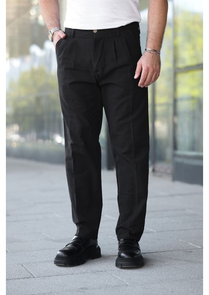 Yeni Sezon Baggy Keten Pantolon fırsatları