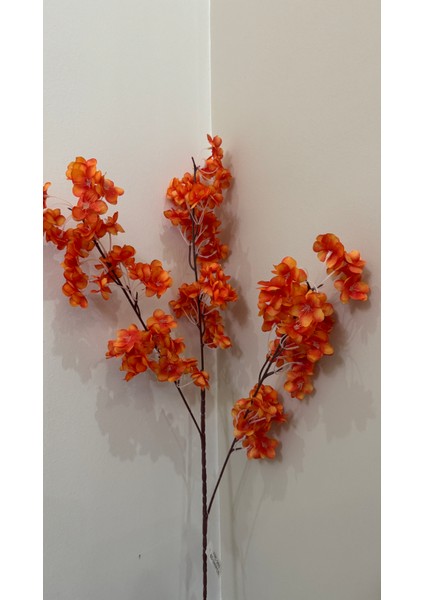 Yapay Bahar Dalı - 3 Kafalı Tel Dal 92CM