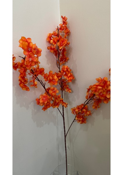 Yapay Bahar Dalı - 3 Kafalı Tel Dal 92CM modelleri