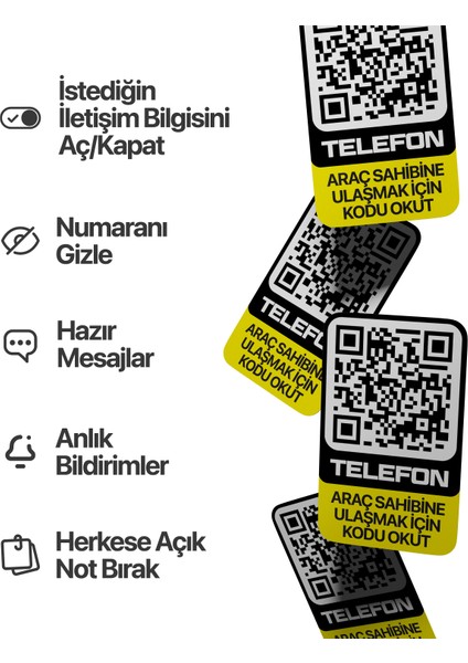 Motosiklet Numaratörü - Numarasız Numaratör - Qr Kodlu Numaratör (Dikey Etiket) fiyatları