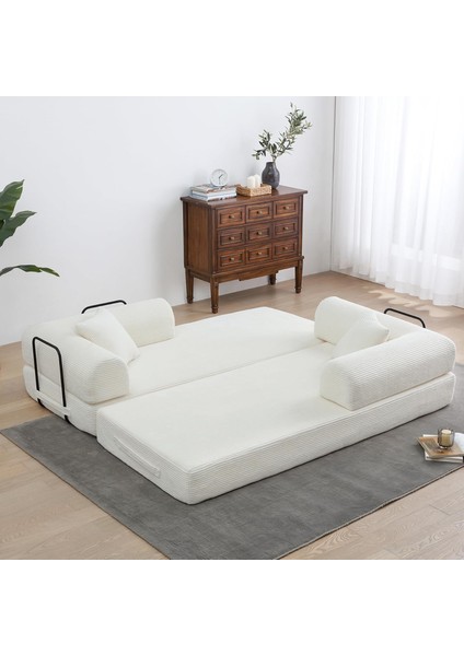 Yataklı Çekyat,katlanabilir Yataklı Kanepe,oturma Odası,l Şeklinde Kolçaklı Kanepe 90X200 cm modelleri