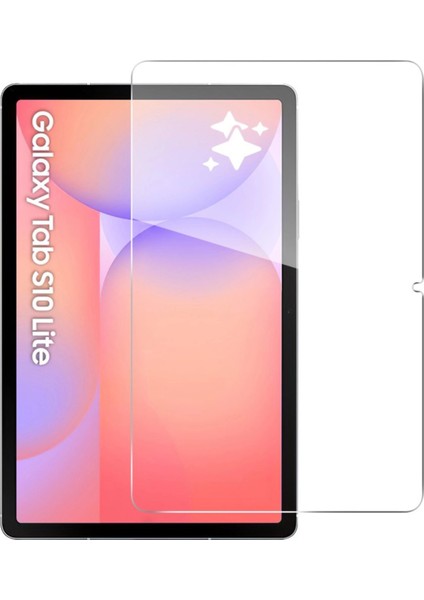 Samsung Galaxy Tab S10 Lite 10.9 Inç ile Uyumlu Temperli Kırılmaz Cam Ekran Koruyucu - FC021