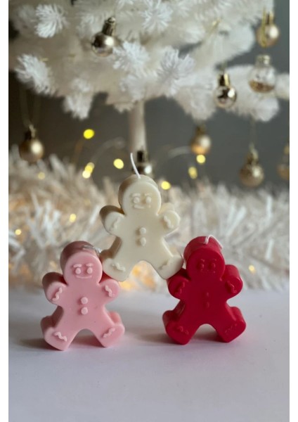 Christmas Yılbaşı Mumları 3’lü Set